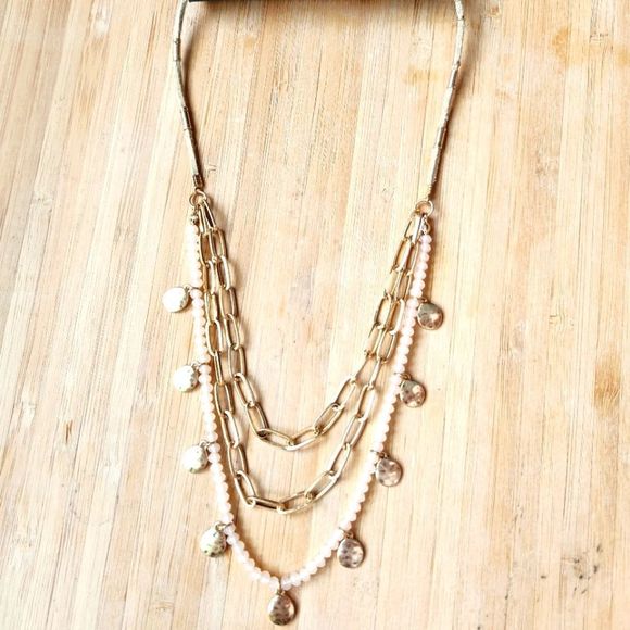 Ophelia Roe Jewelry - Ophelia Roe 16" multi layer necklace 3" adjustable extension costume jewelry